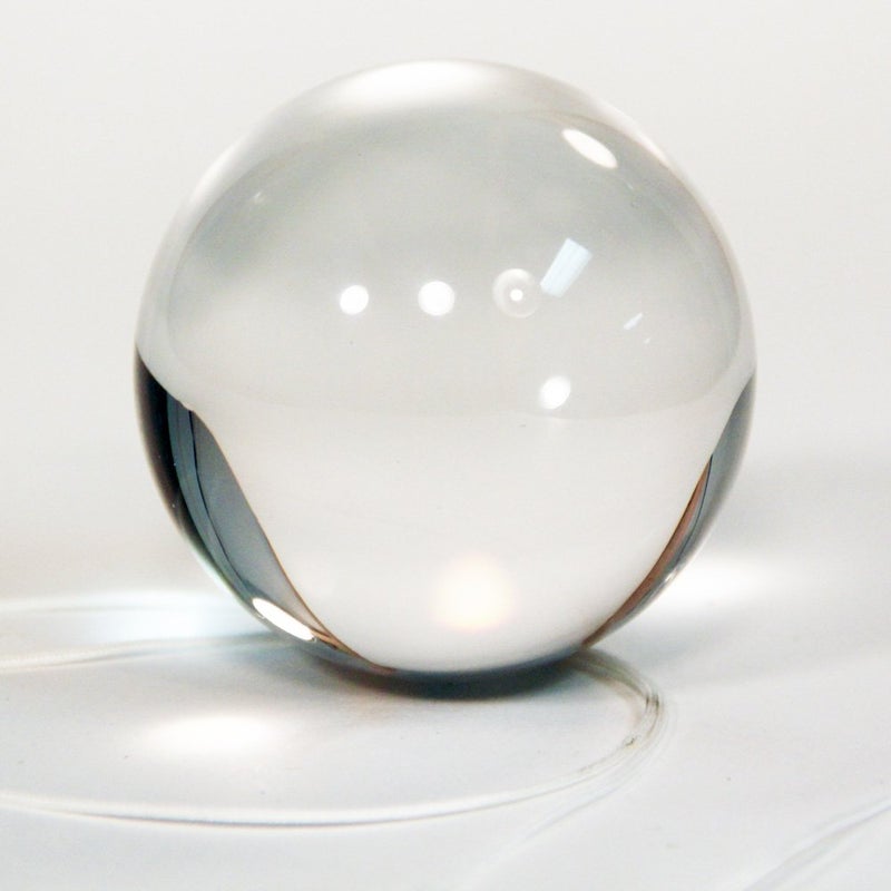 Zeekio Clear Acrylic Contact Ball - 100mm - Approx. 4"" - Image 2